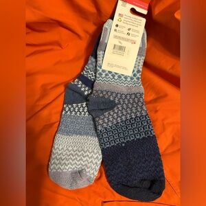Blue Solmate socks NWT -size medium